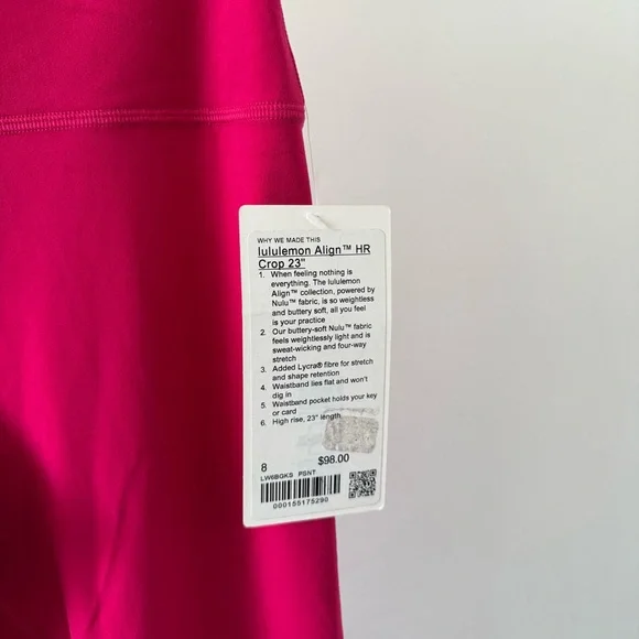 Lululemon Athletica Align HR Crop 23” - Picture 3 of 3